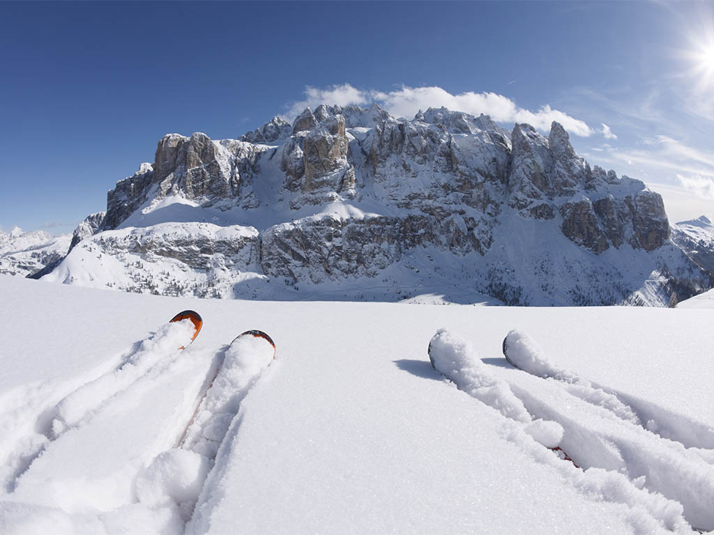 Gruppo Sella d'inverno