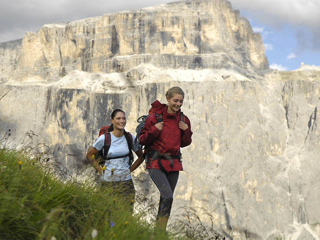 Hiking in the Dolomites