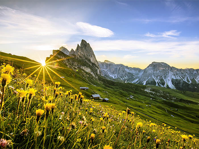 Wanderung auf der Seceda