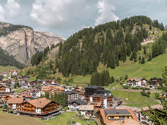 Selva di Val Gardena in summer